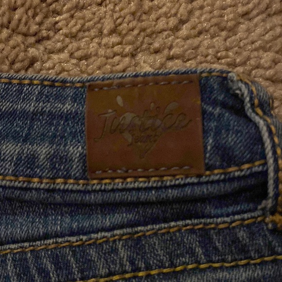 Justice Jean Denim Girls Shorts - Picture 4 of 4